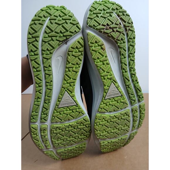 USED Nike Pegasus 39 Shield Men’s Weatherized Running Shoes Black Size 9 - Picture 4 of 6